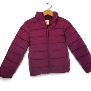Girls size 7/8 children’s place Purple Puffer Jacket